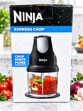 Ninja Food Chopper Express Chop, 16-Ounce Bowl for Mincing NJ100GR Open Box